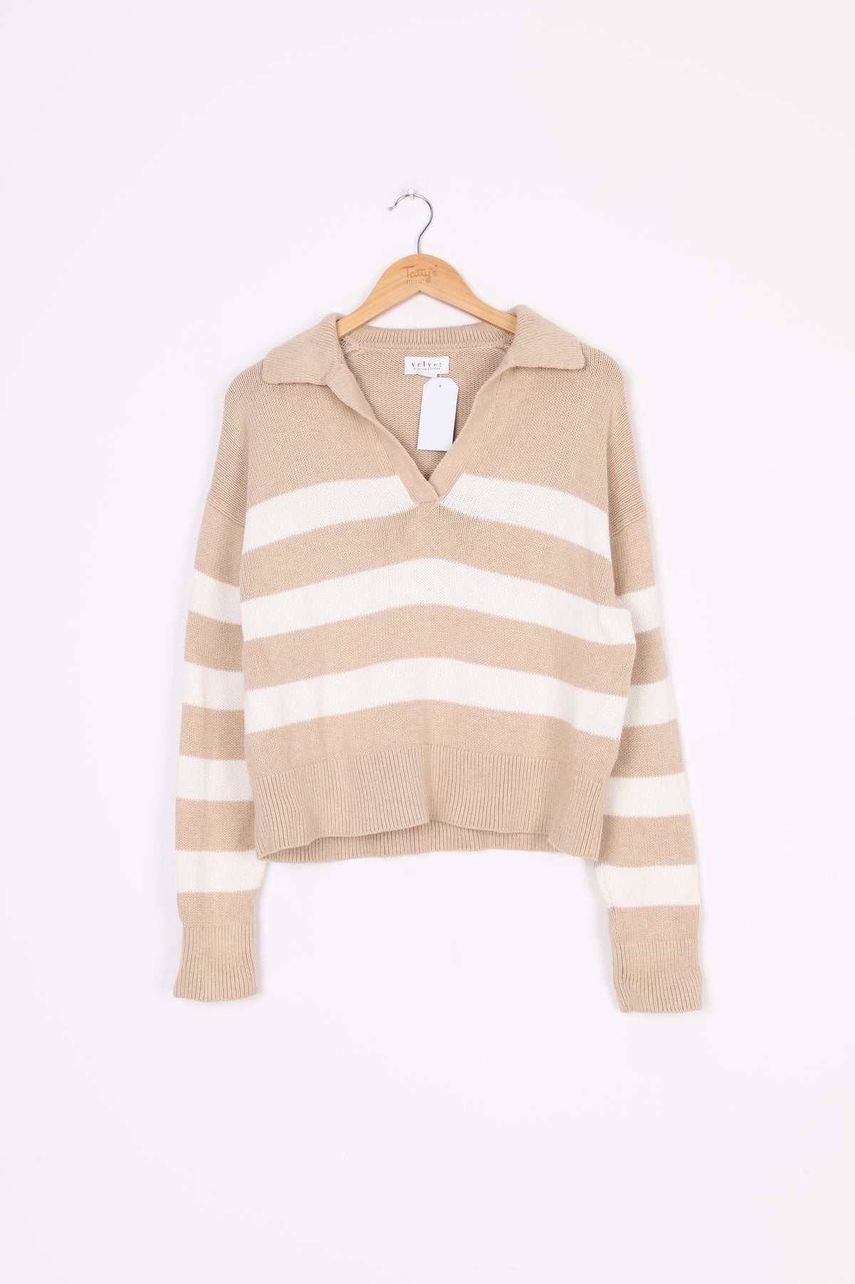 Velvet Womens Brown Jumper Size S