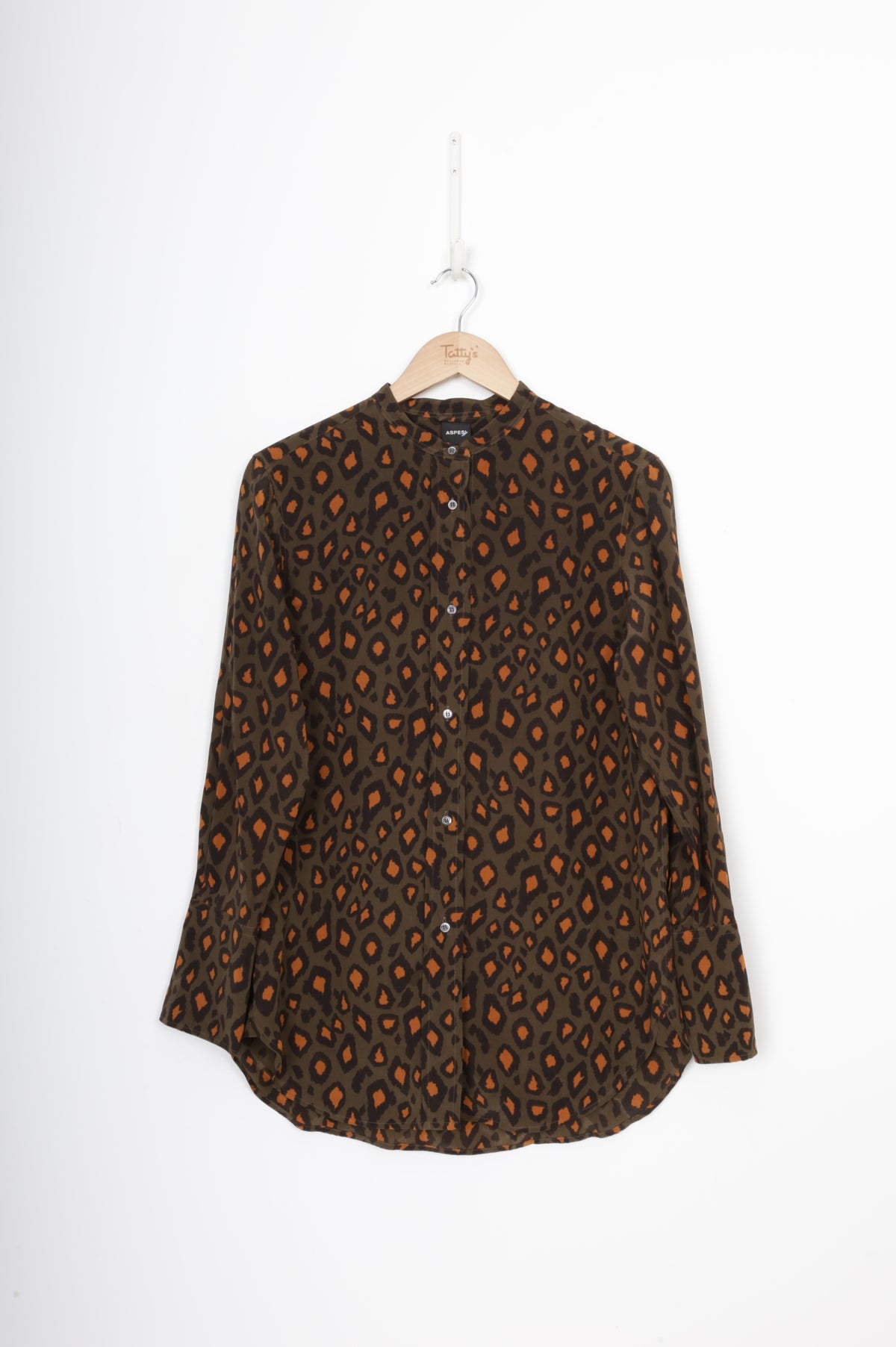 Aspesi Womens Brown Shirt Size EU 38