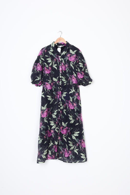Ivy + Jack Womens Black Dress Size 16
