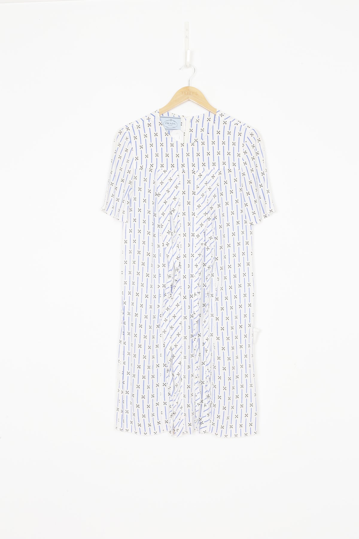 Prada Womens White Dress Size 38