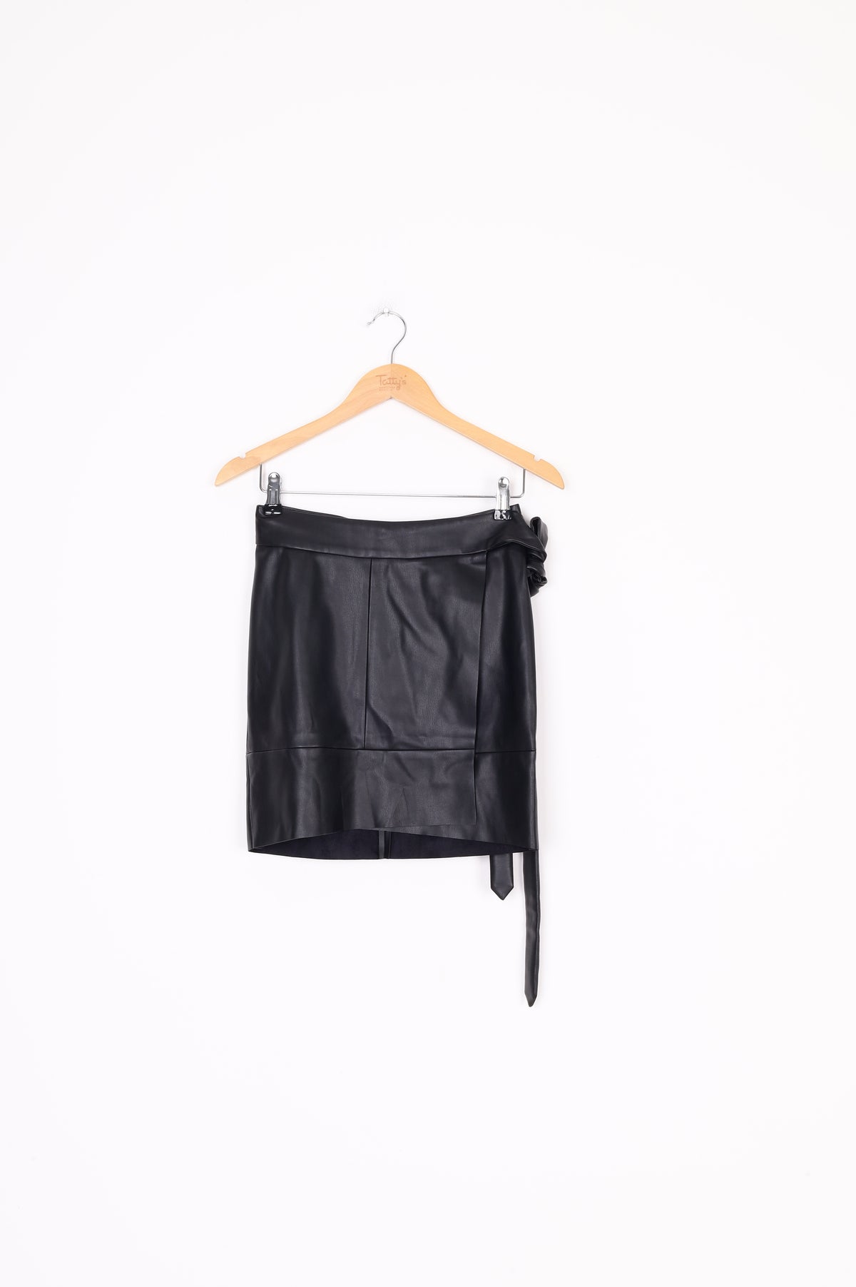Knuefermann Womens Black Mini Skirt Size XXS