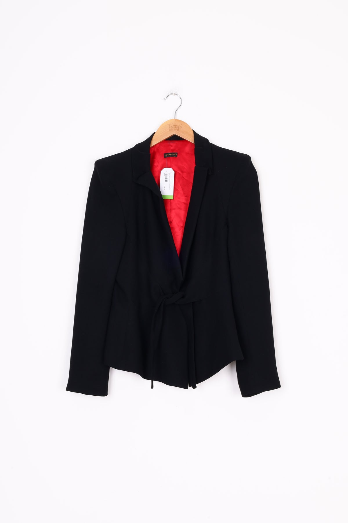 Carla Zampatti Womens Black Blazer Size 10