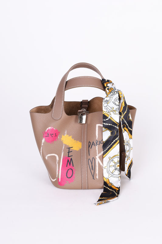 Hanguer x Emo Womens Brown Bag Size O/S