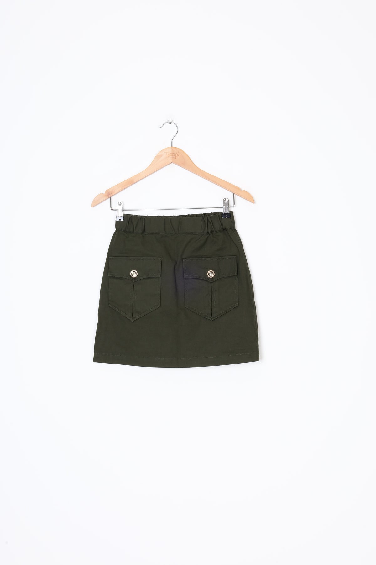 Maje Womens Green Mini Skirt Size 36