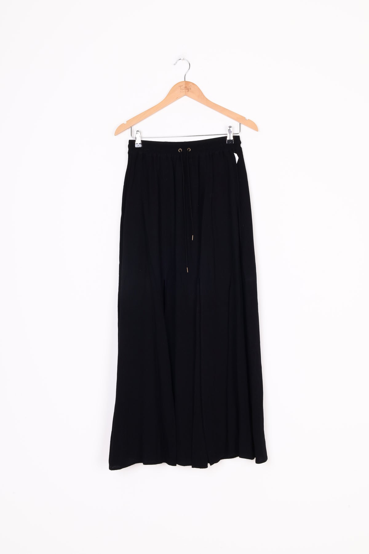 Juliette Hogan Womens Black Maxi Skirt Size 8