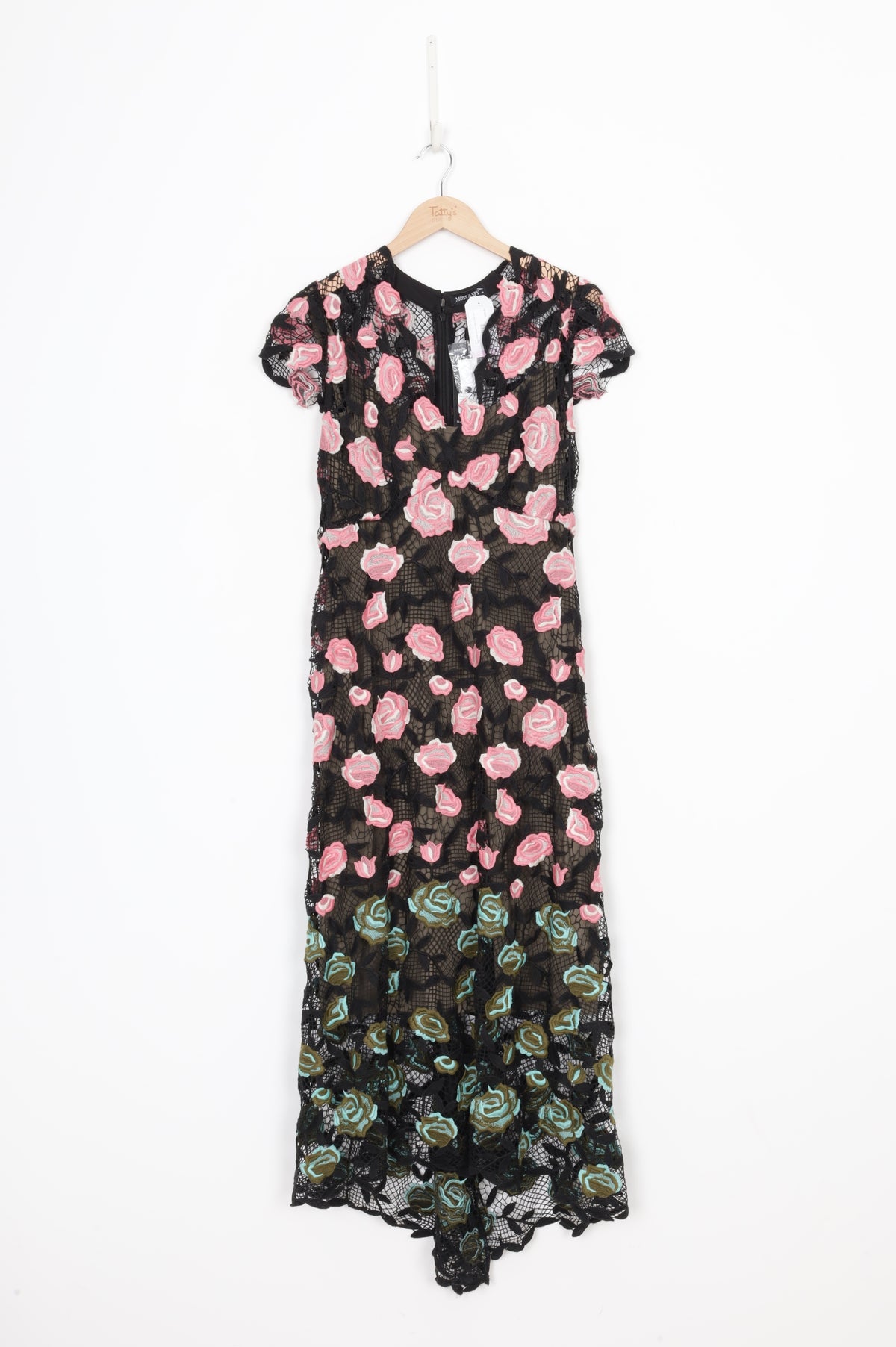 Moss & Spy Womens Black Dress Size 14