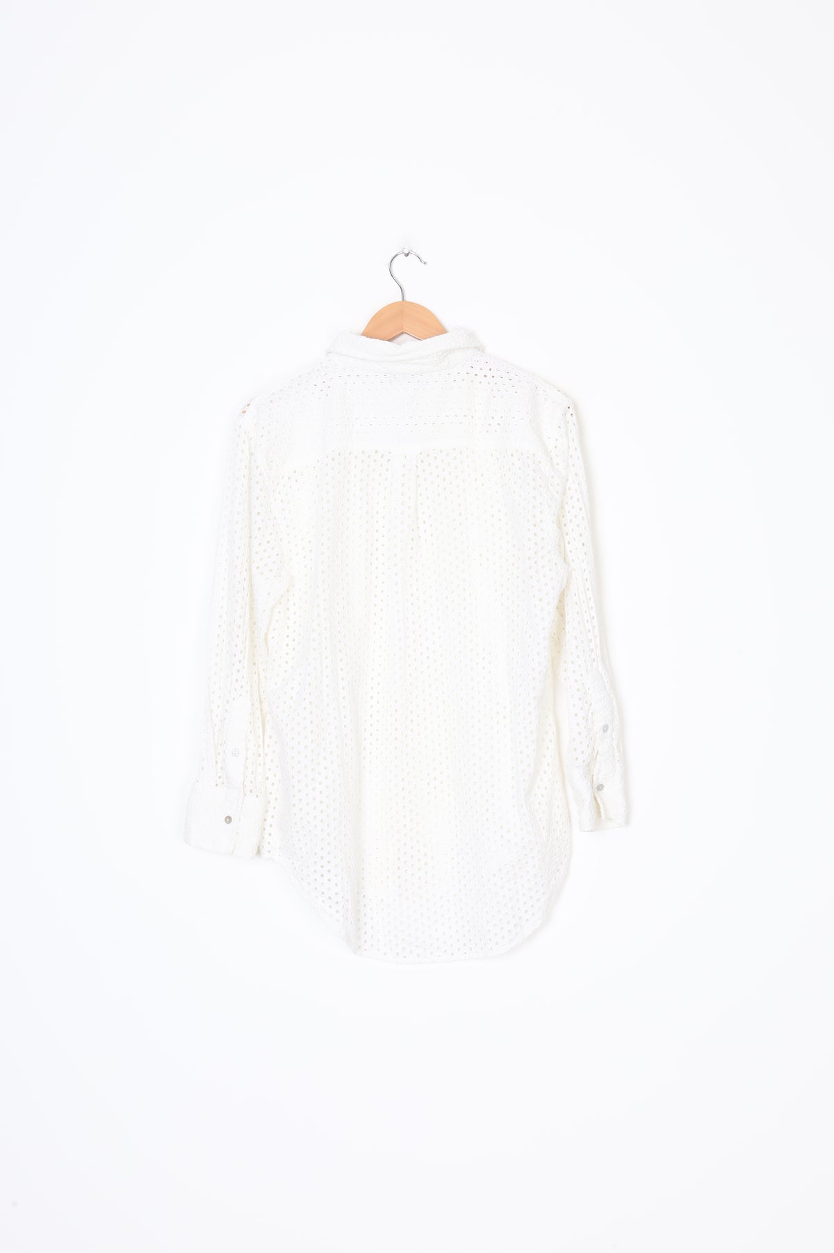 Solid & Striped Womens White Shirt Size L