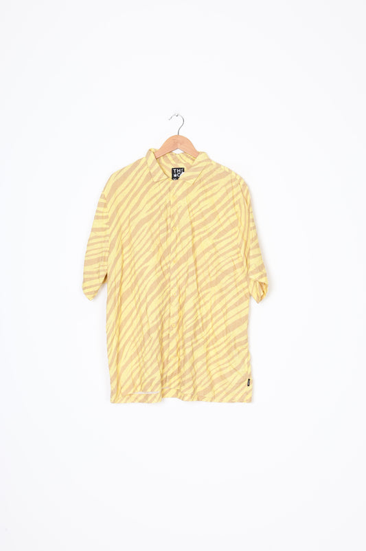 THC Afends Mens Yellow Shirt Size XL