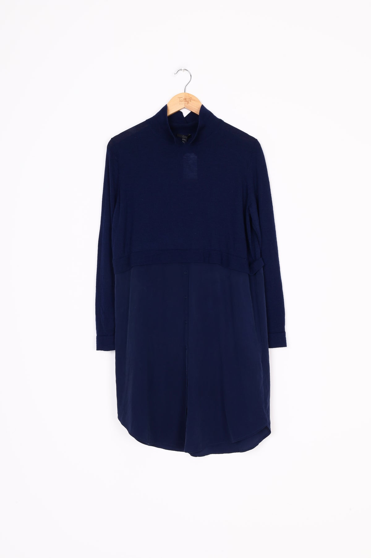 Cos Womens Blue Dress Size M