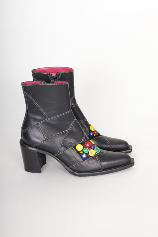 Freelance Womens Black Boots  Size EU 37