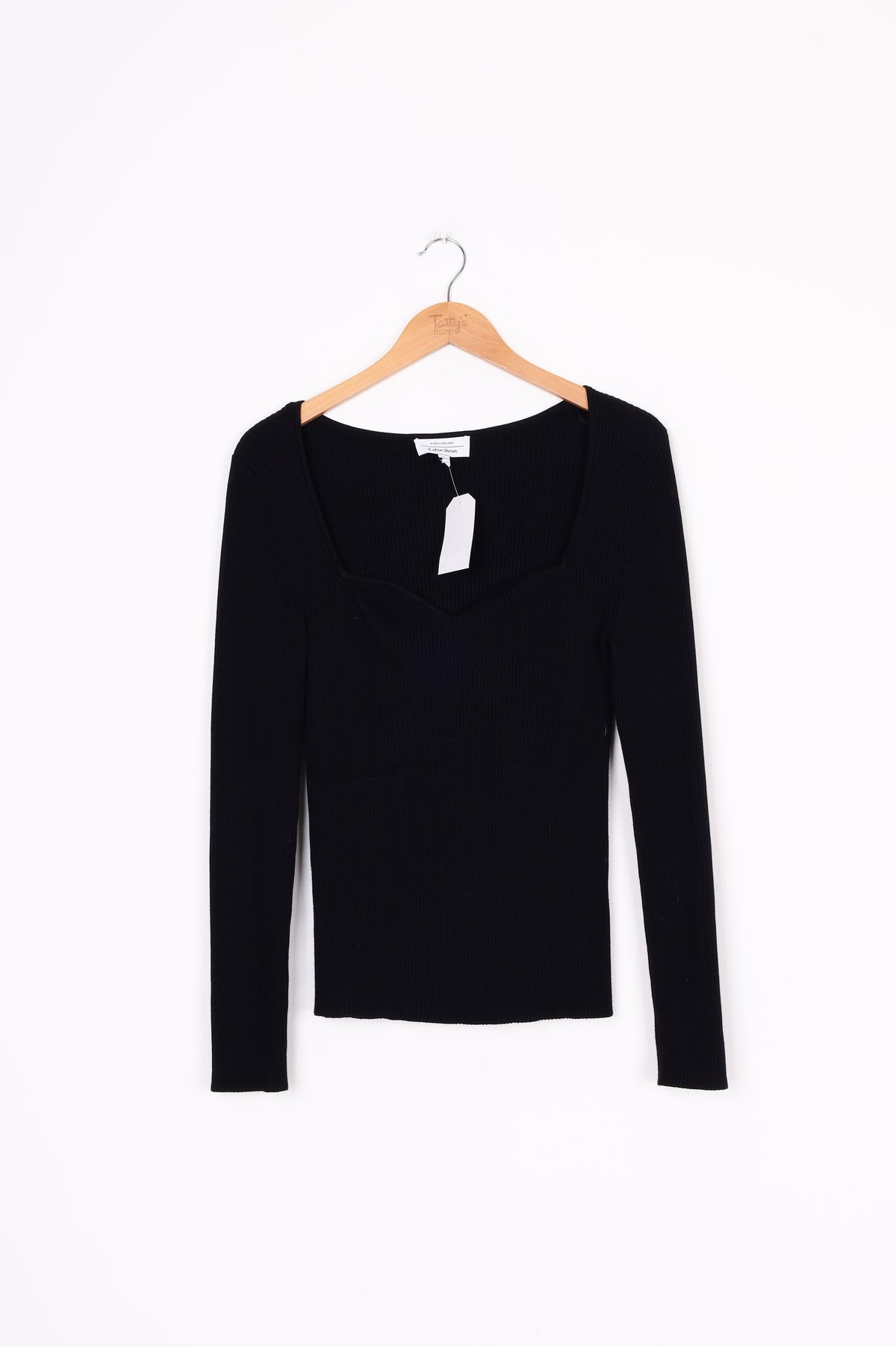 Paris Atelier & Other Stories Womens Black Top Size L
