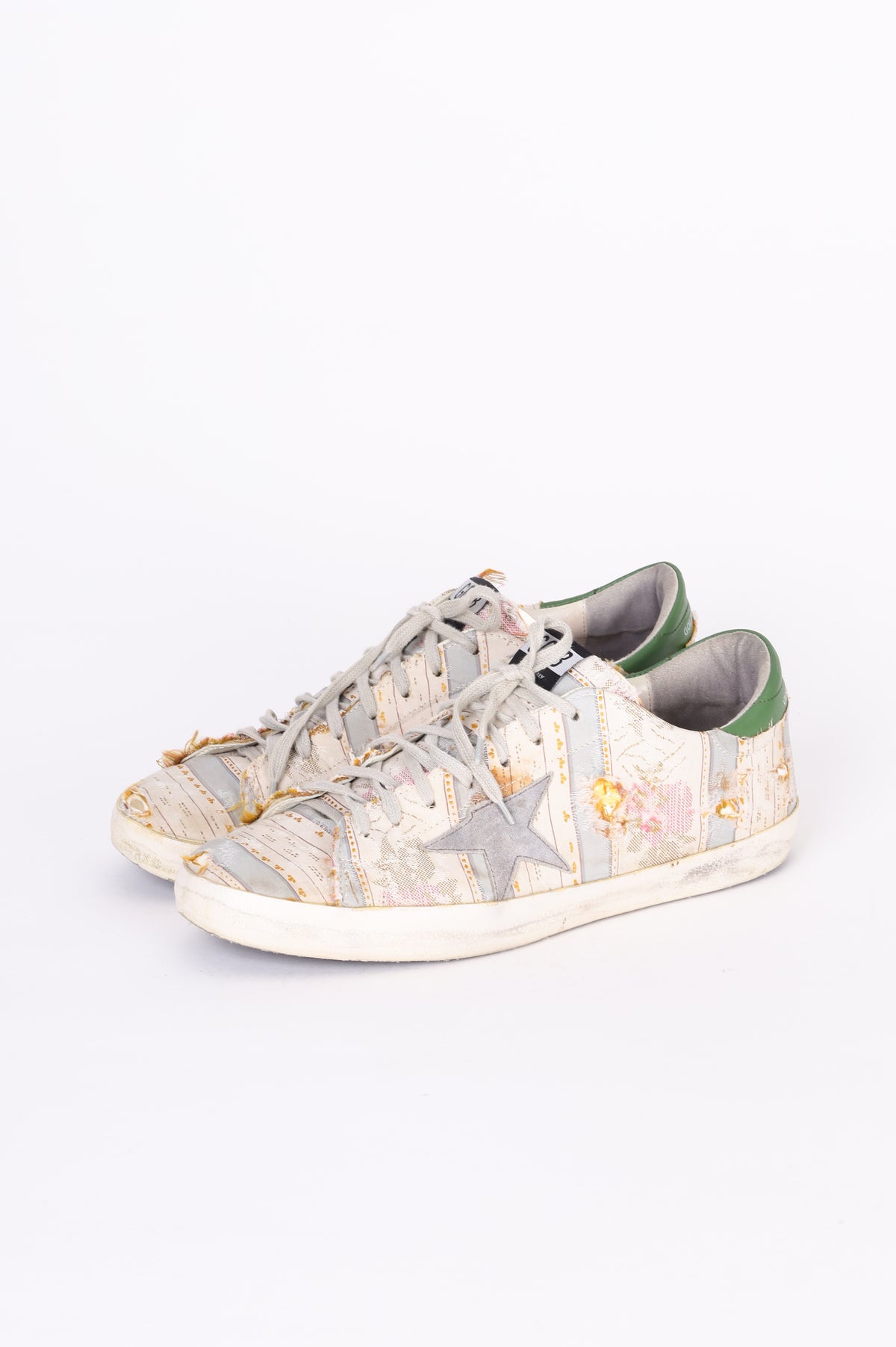 Golden Goose Mens Beige Sneakers Size EU 45