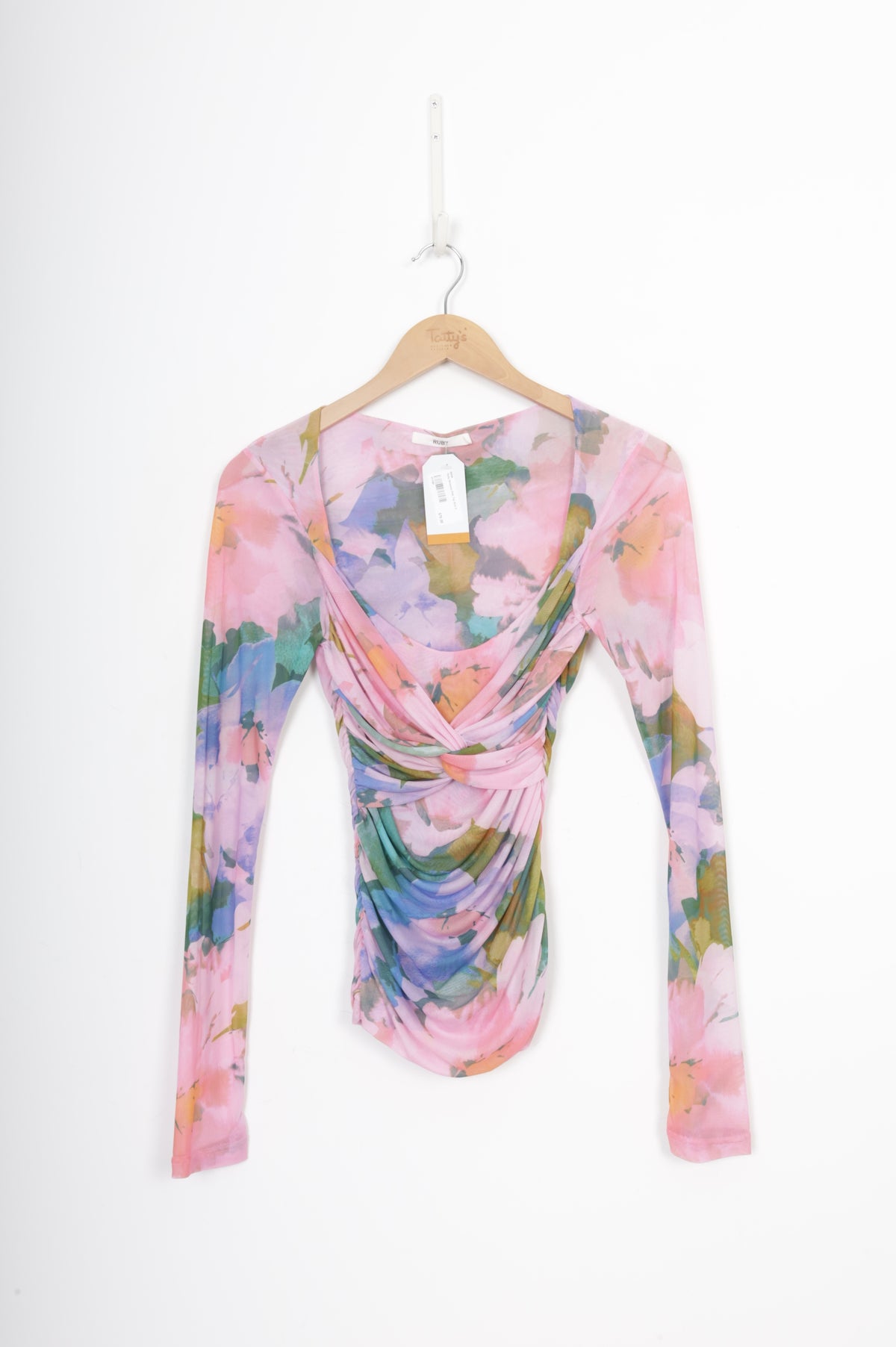 Ruby Womens Pink Top Size 8