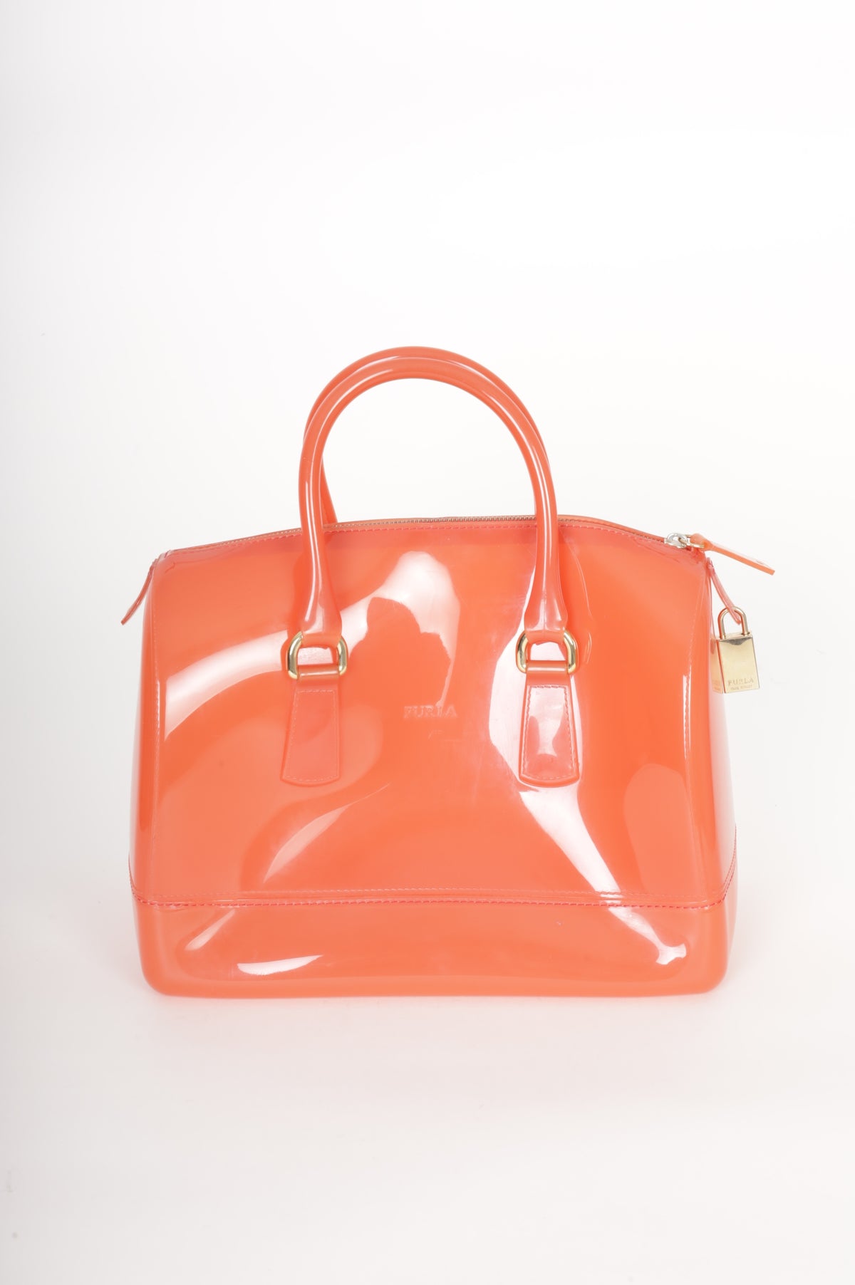 Furla Womens Orange Bag Size O/S