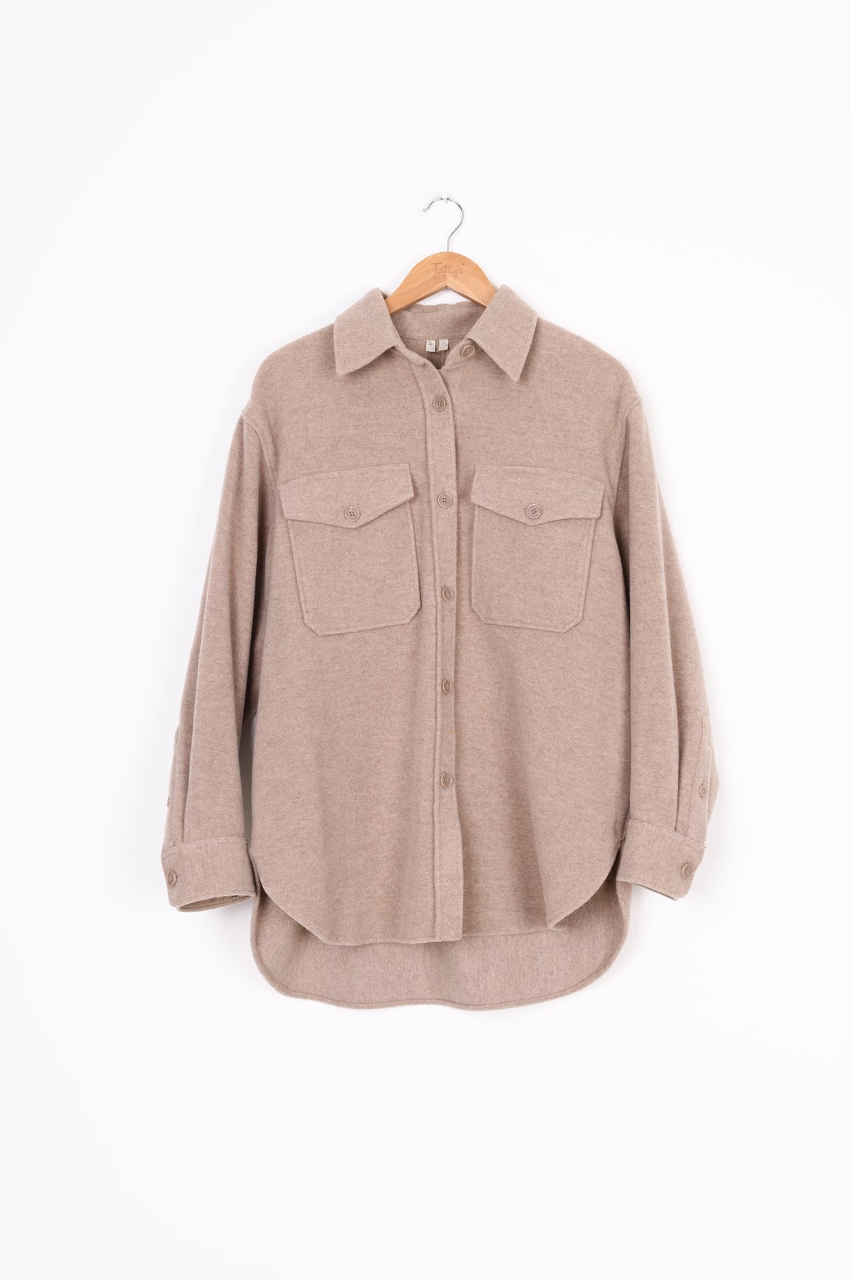 Arket Womens Beige Jacket Size 14