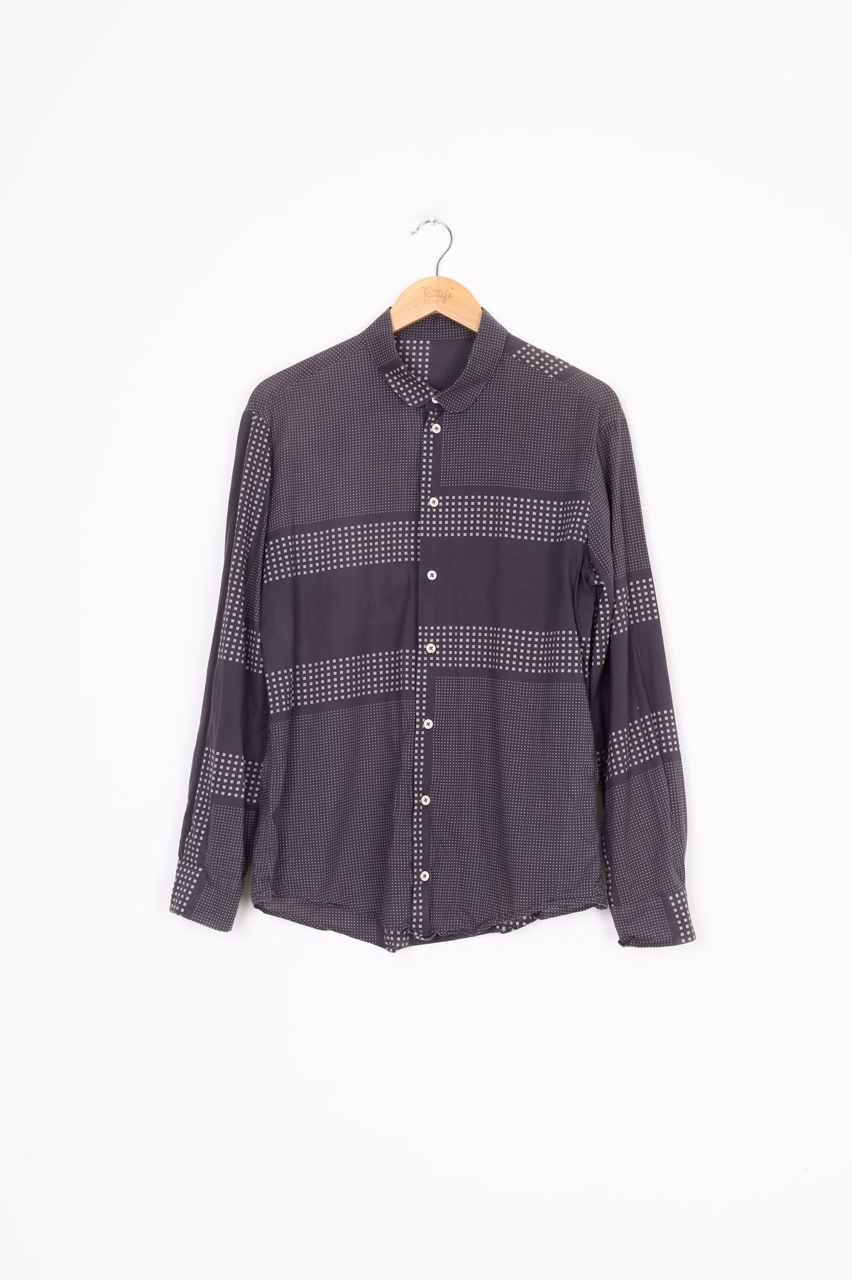 Zambesi Mens Grey Shirt Size S