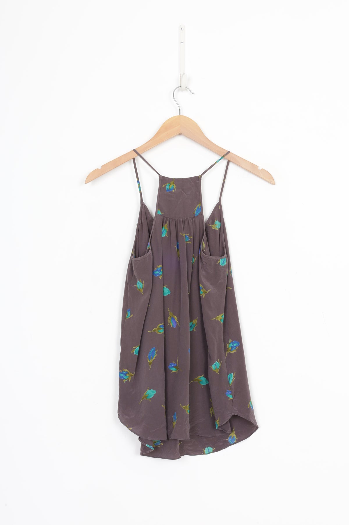 Rebecca Taylor Womens Grey Singlet Size S