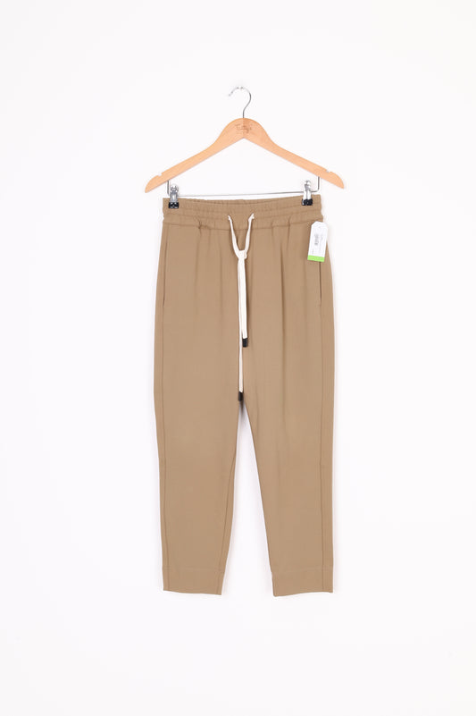 Bassike Womens Brown Pants Size 1
