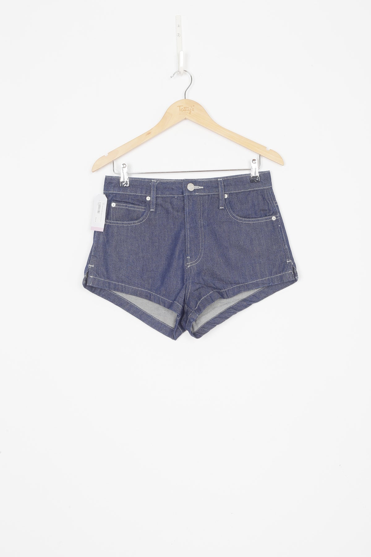 frame Womens Blue Shorts Size W 26