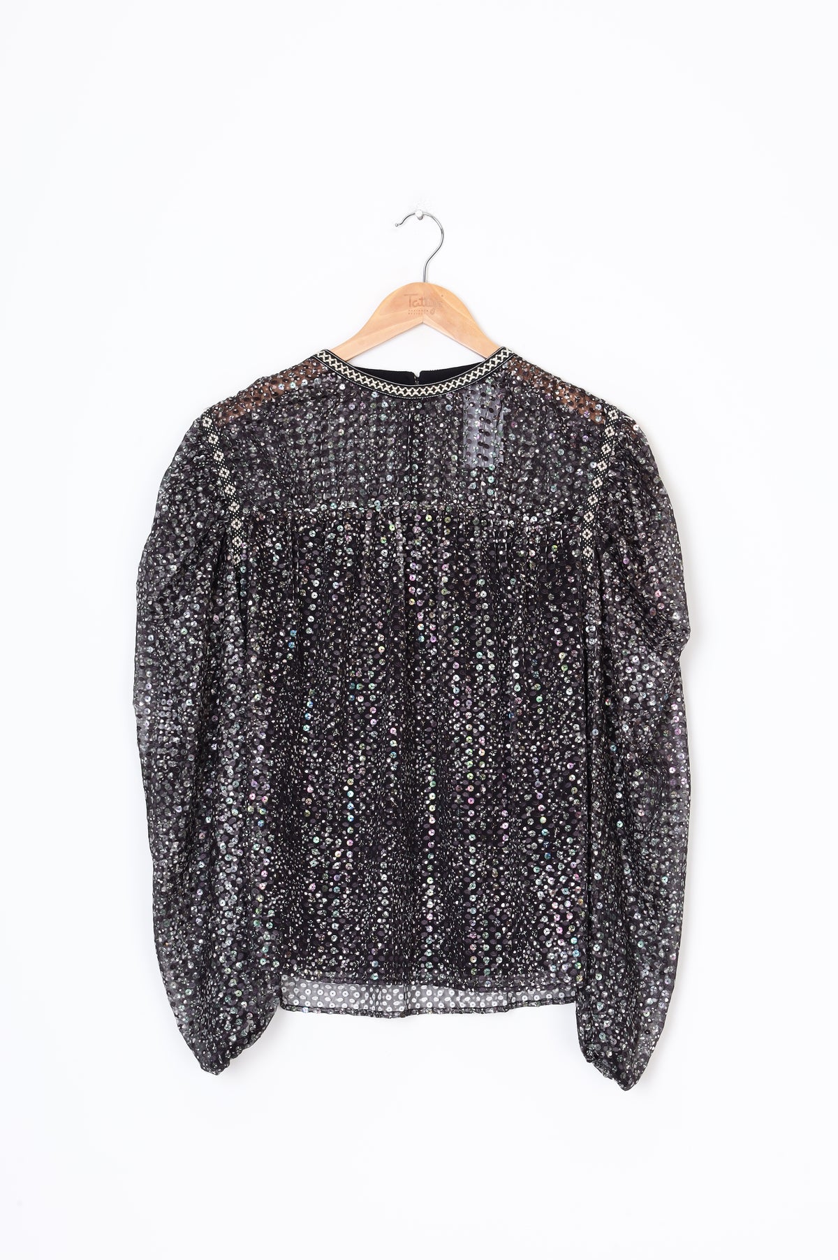 Maje Womens Black Blouse Size 3