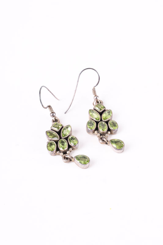 No Label Womens Metallic Earrings Size O/S
