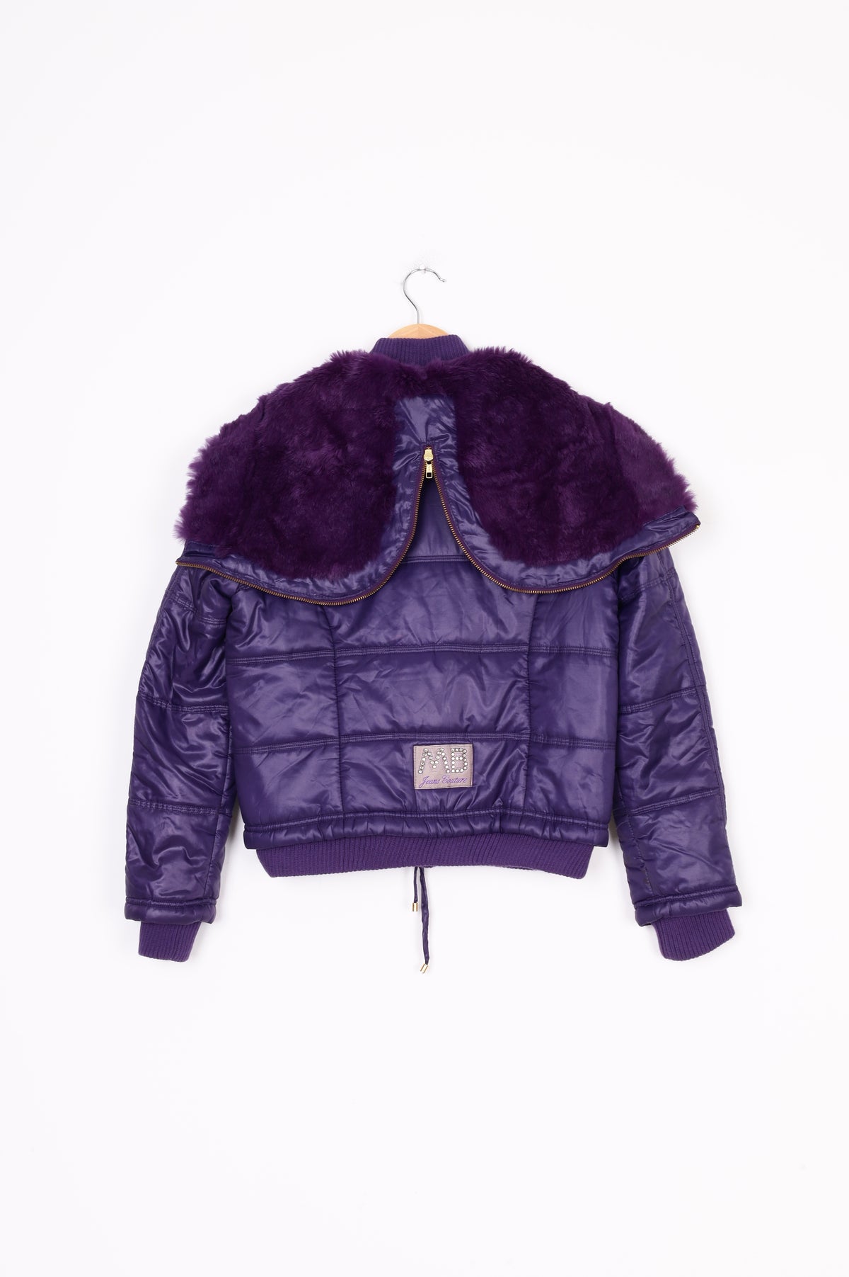 Miss blumarine jeans Womens Purple Jacket Size S