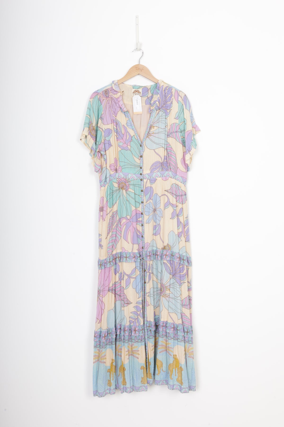 Nine Lives Bazaar Womens Blue Dress Size 16