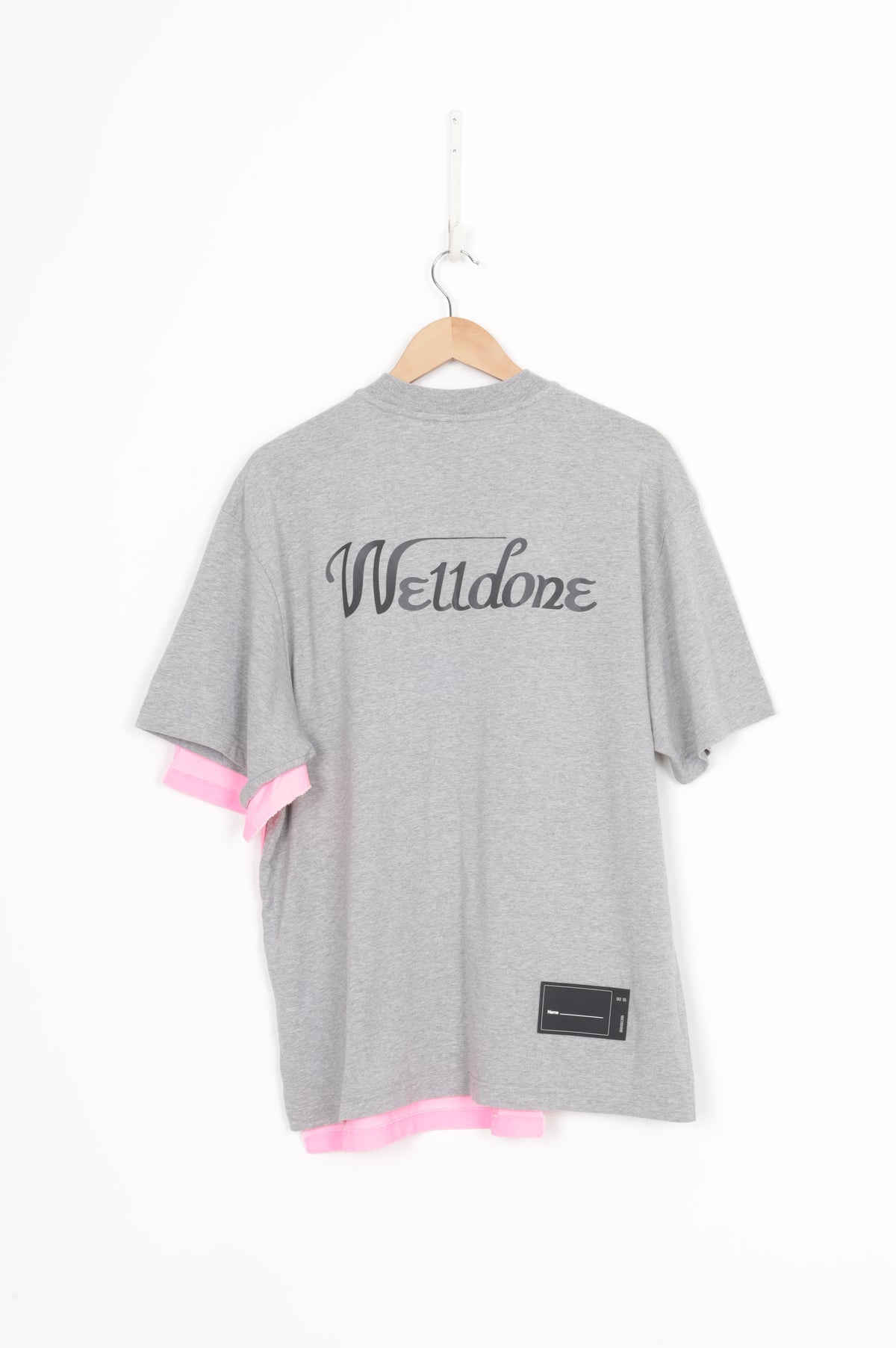 Welldone Mens Grey T-shirt Size XS