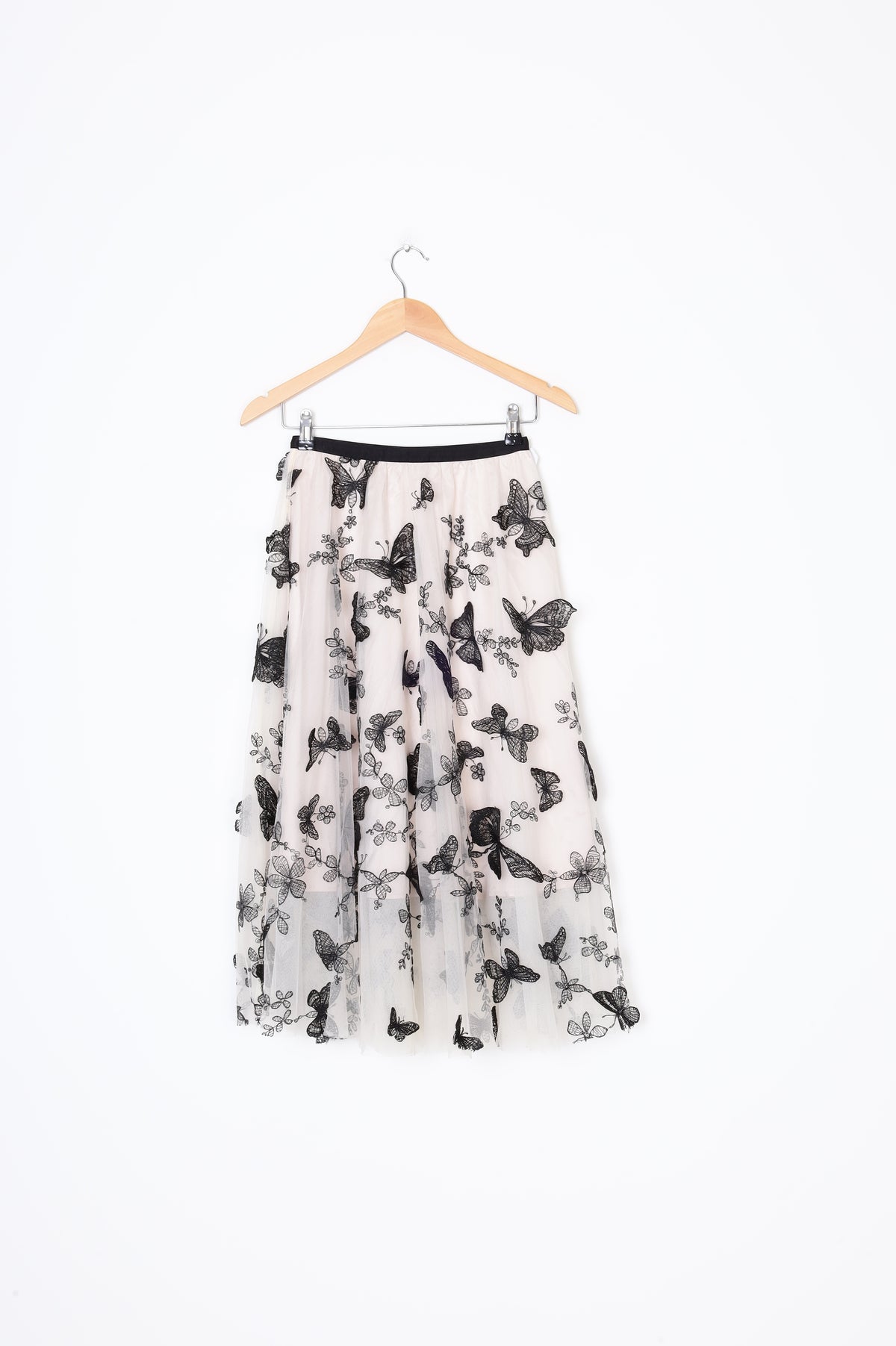 Miuco Womens Cream Skirt Size M