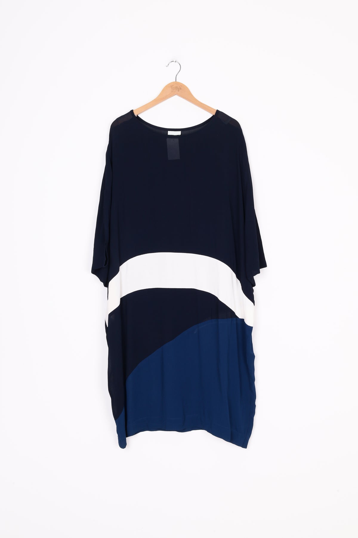 Moss Womens Blue Dress Size 14