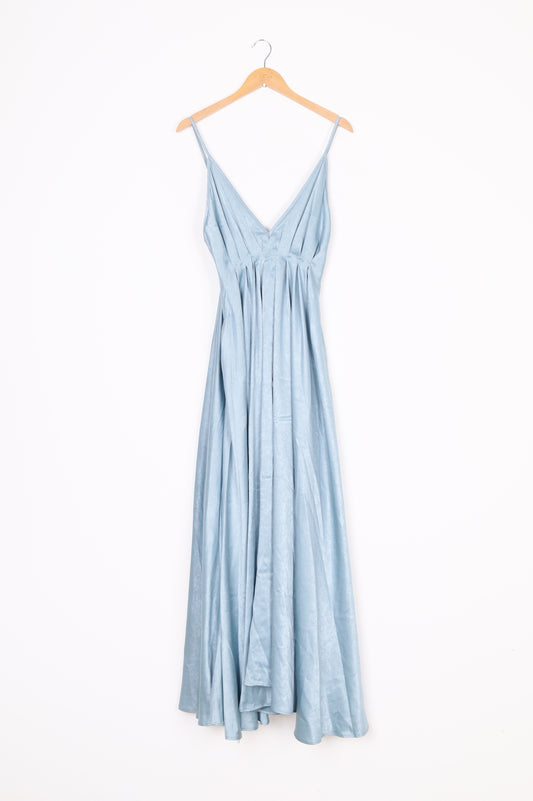 Paris Georgia Womens Blue Dress Size XS