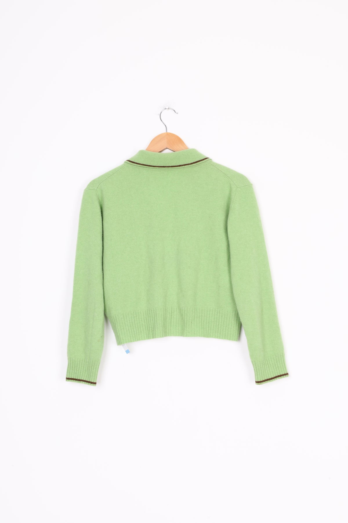 Penny Sage Womens Green Jumper Size M