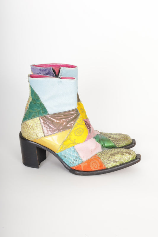 Freelance Womens Multi Boots  Size EU 37.5